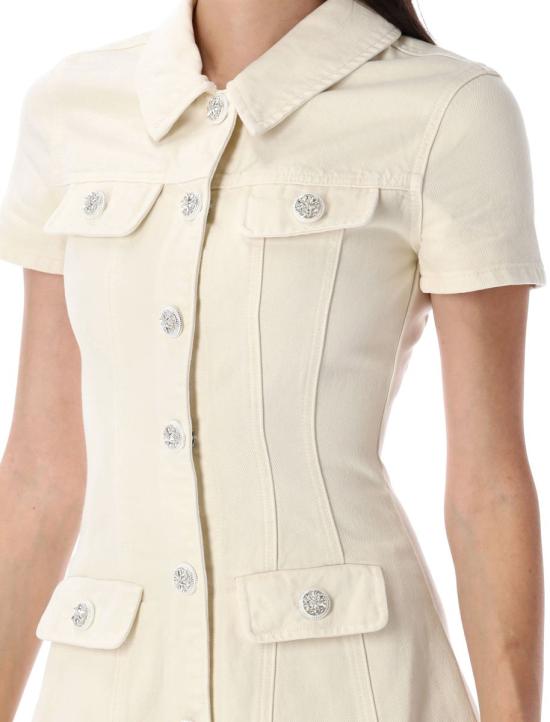 25FW 셀프 포트레이트 숏 원피스 25APF25811SC CREAM Beige - SELF PORTRAIT