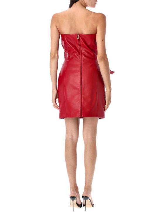 25FW 베르사체 숏 원피스 25A10208641A14722 1RC40 PARADE RED - VERSACE