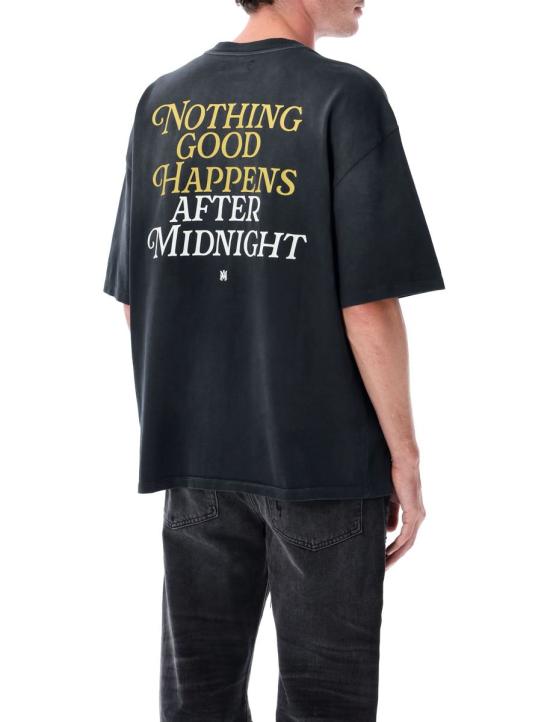 25FW 아미리 반팔 티셔츠 25AAMJYTE1207 BLACK Black - AMIRI