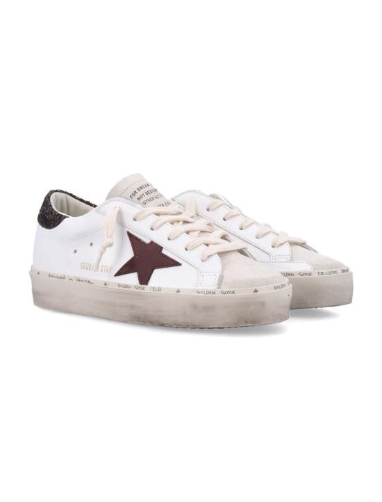 25FW 골든구스 스니커즈 25AGWF00118F007526 12278 WHITE GREY PURLPLE BROWN - GOLDEN GOOSE