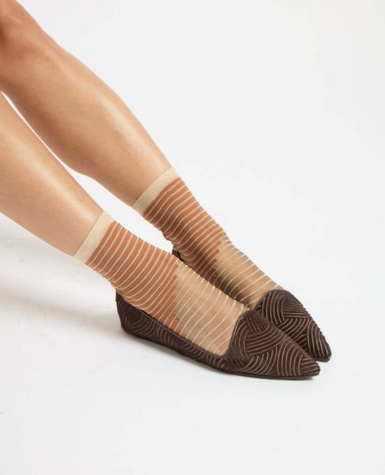  코클리코 힐/펌프스 디플로  브라운 웨이브 헤어 - COCLICO