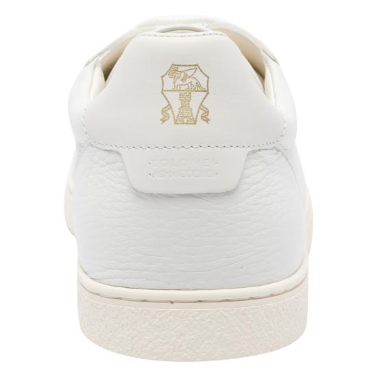 25FW 브루넬로 쿠치넬리 스니커즈 MZUKGOJ336 CJX19 White - BRUNELLO CUCINELLI