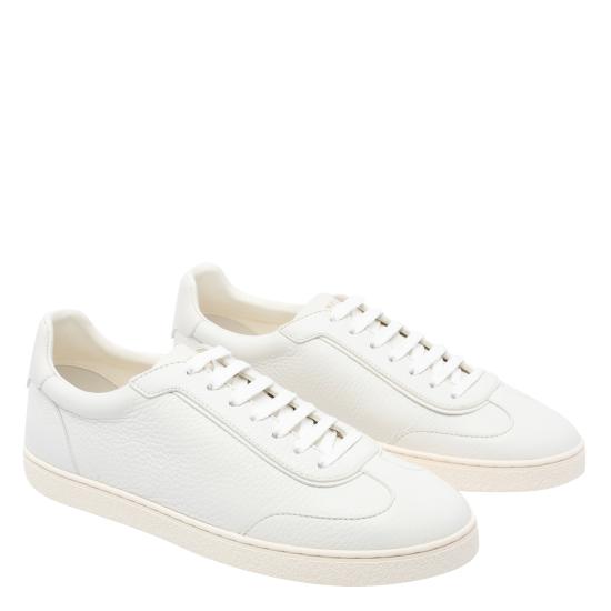 25FW 브루넬로 쿠치넬리 스니커즈 MZUKGOJ336 CJX19 White - BRUNELLO CUCINELLI