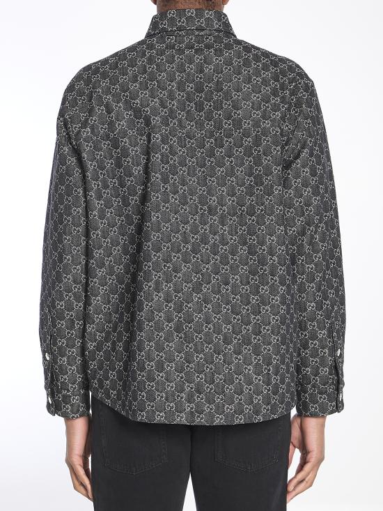 25FW 구찌 리버서블 셔츠 766142 GREY - GUCCI