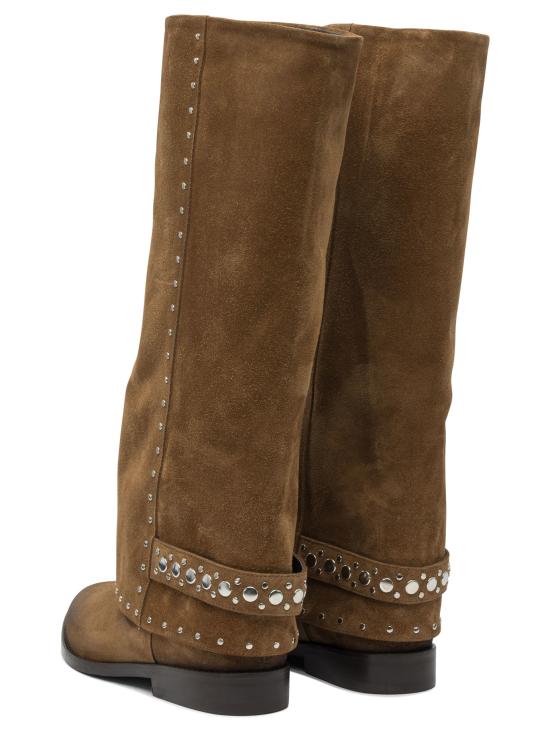 25FW 스트레티지아 부츠 A5728VELOUR TEQUILA Brown - STRATEGIA
