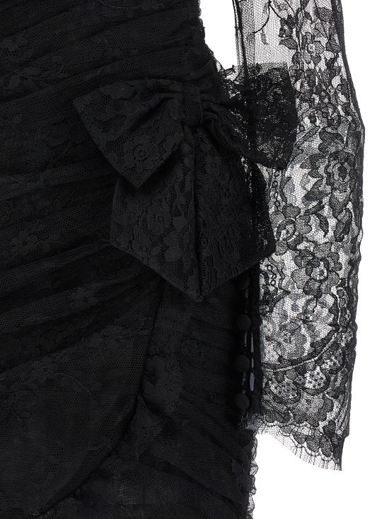 25FW 알레산드라리치 숏 원피스 FABX4125P46230900 Black - ALESSANDRA RICH