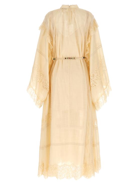 25FW 짐머만 미디 원피스 3474DSS251CRM Beige - ZIMMERMANN