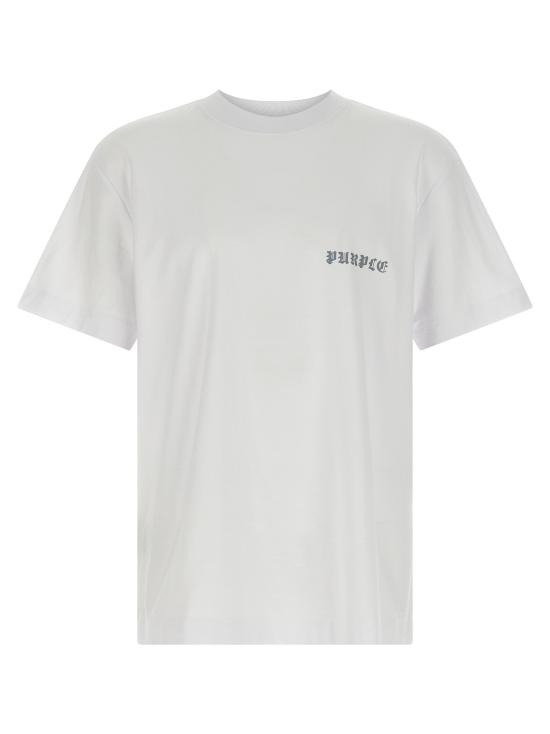 25FW 퍼플 브랜드 반팔 티셔츠 P104TWPN425WHITE White