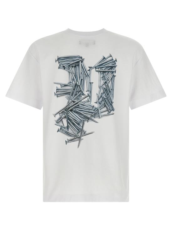 25FW 퍼플 브랜드 반팔 티셔츠 P104TWPN425WHITE White - PURPLE BRAND