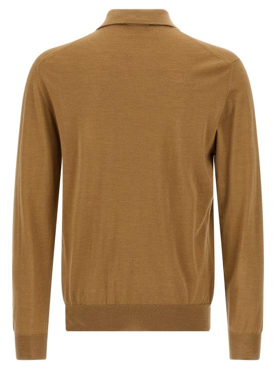 25FW 자노네 폴로 티셔츠 810232ZW206Z7559 Beige - ZANONE