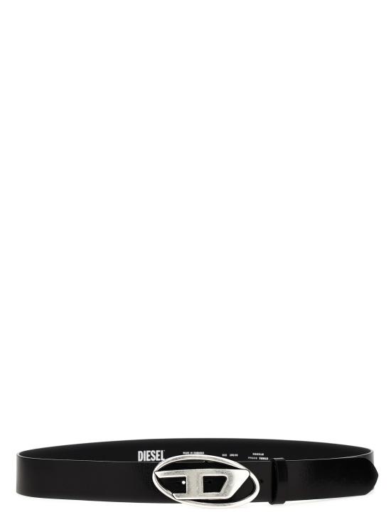 26FW 디젤 B-1DR 레더 벨트 D 버클 X08516PR666T8013 Black