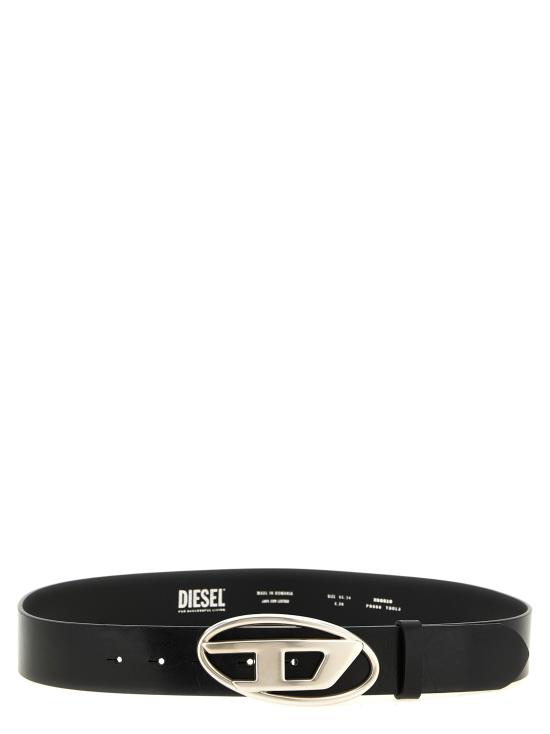 26FW 디젤 B-1DR 레더 벨트 D 버클 X08516PR666T8013 Black