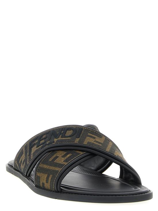 25FW 펜디 뮬/슬리퍼 7X1548AJZEF0R7R Black - FENDI