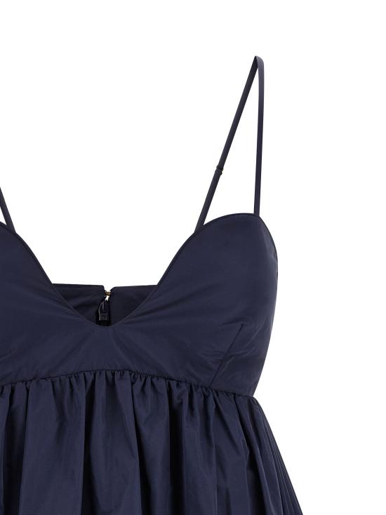 25FW 핑코 숏 원피스 105403Y3LEG41 Blue - PINKO