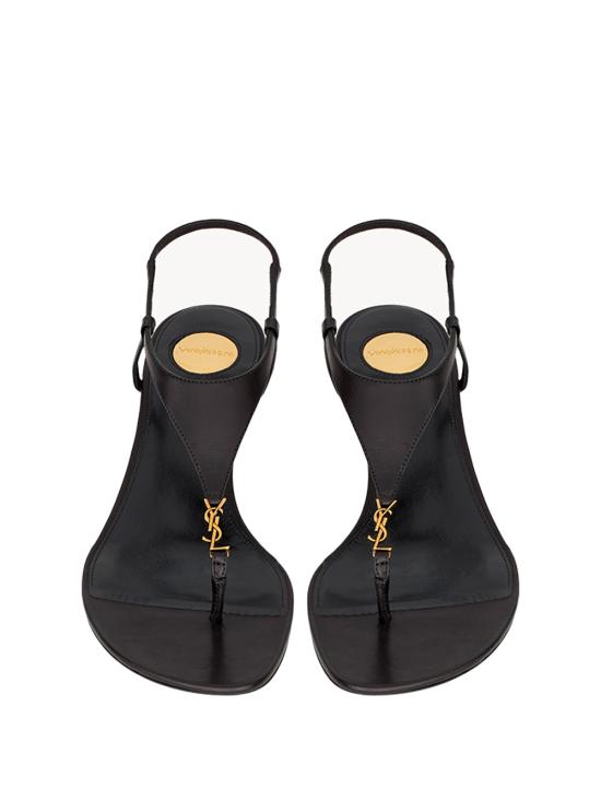 25SS 생로랑 샌들 825275 AADF1 1000 NERO - SAINT LAURENT