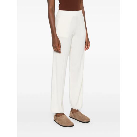 25FW 막스마라 스트레이트 팬츠 JARDIN 116 003 WHITE - MAX MARA