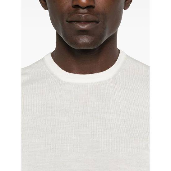 25FW 라 필러리아 스웨터 45167 14790 005 WHITE - LA FILERIA