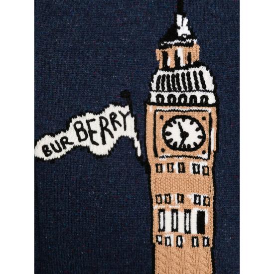 25FW [키즈] 버버리 니트/스웻셔츠 8109516 KB5 PETE B C1172 BLUE - BURBERRY