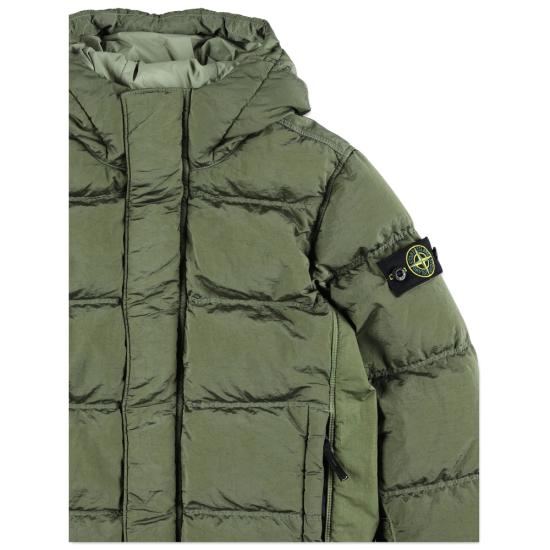 25FW [키즈] 스톤 아일랜드 패딩 164100010 S0019 V0055 GREEN - STONE ISLAND
