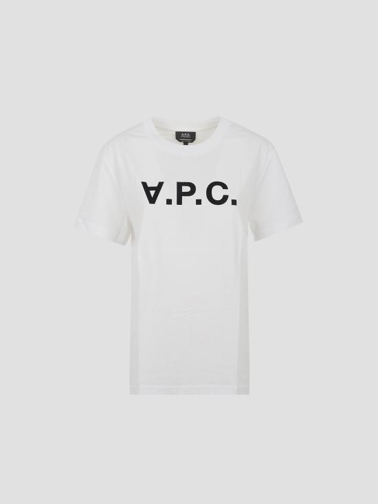 25SS 아페쎄 반팔 티셔츠 COHBMM26384 TAE WHITE DARK NAVY