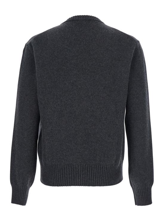 25FW 아미 가디건 HKC363005020 Grey - AMI