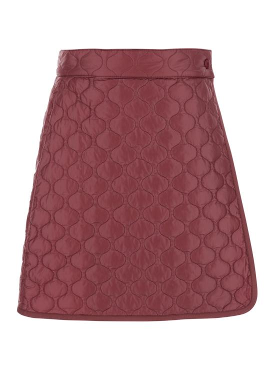 25FW 몽클레어 미디 스커트 2D00036597YG437 Bordeaux