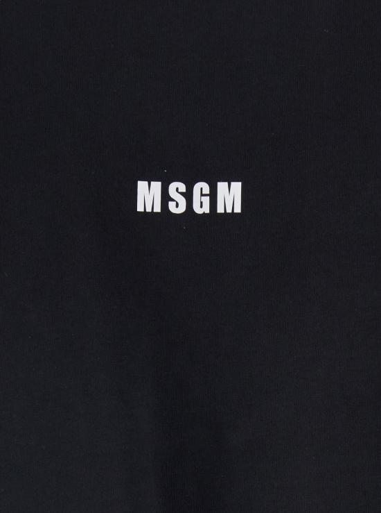 25FW 엠에스지엠 반팔 티셔츠 2000MM50020000299 Black - MSGM