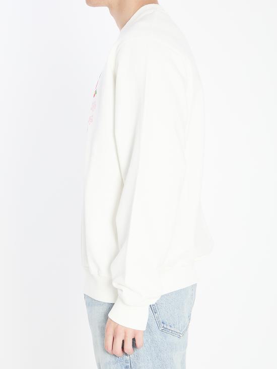 25FW 카사블랑카 스웨터 MPF25JTP29303 WHITE - CASABLANCA