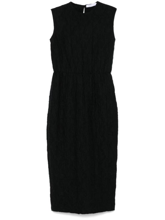25SS 해리스와프런던 미디 원피스 A6231PYMYM01 BLACK