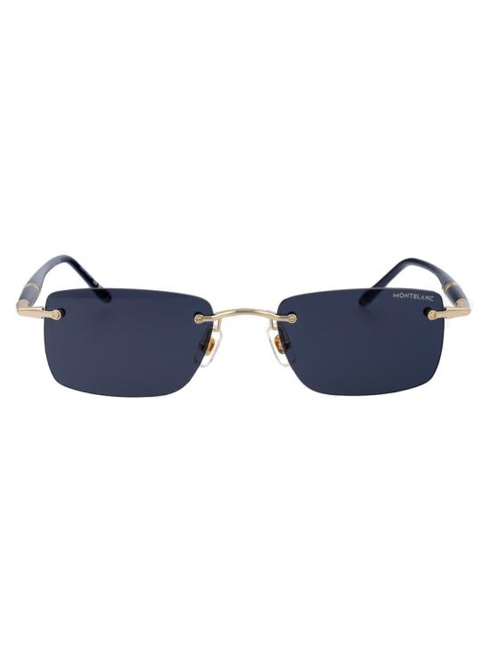 25FW 몽블랑 안경 MB0344S 003 SUNGLASSES 003 GOLD BLUE BLUE