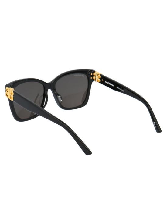 25FW 발렌시아가 안경 BB0102SA 001 SUNGLASSES 001 BLACK GOLD GREY - BALENCIAGA