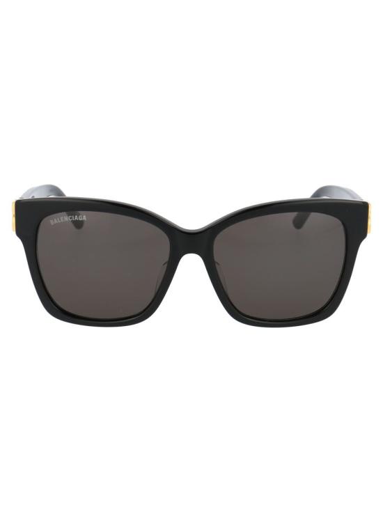 25FW 발렌시아가 안경 BB0102SA 001 SUNGLASSES 001 BLACK GOLD GREY