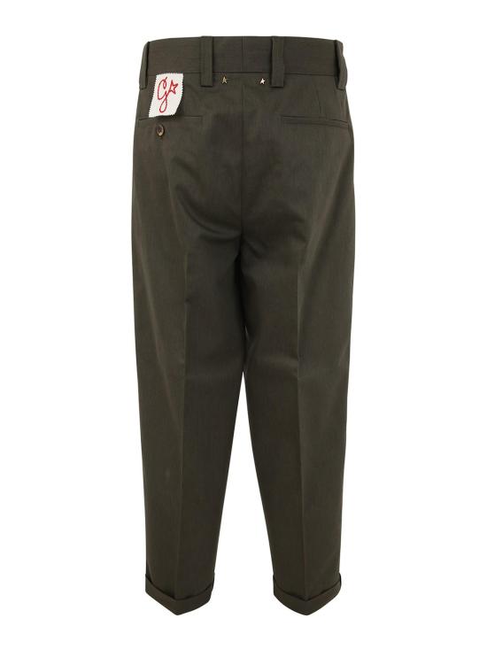 26SS 골든구스 스트레이트 팬츠 GMP01190P00078635674 Green - GOLDEN GOOSE