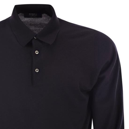 25FW 페델리 터틀넥 MU007015 NIGHT BLUE - FEDELI