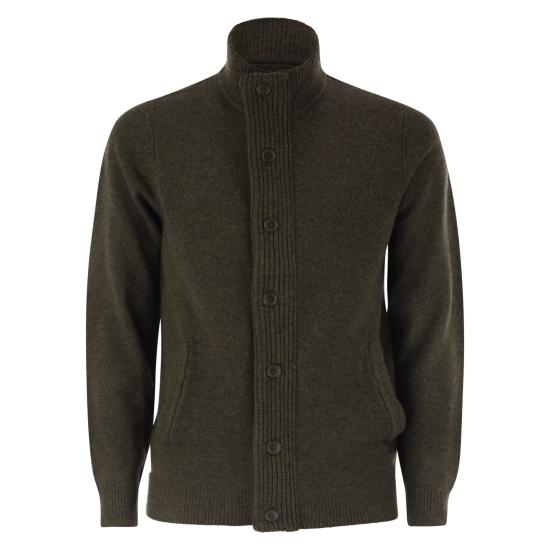 25FW 바버 터틀넥 MKN0731 WOOD