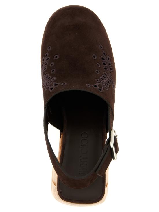 25FW 지미추 힐/펌프스 ALIDAQZCCHOCOLATE Brown - JIMMY CHOO