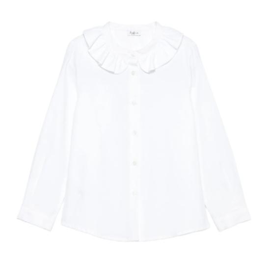 25FW [키즈] 일 구포 셔츠 A25GCL0002C0052 010 White