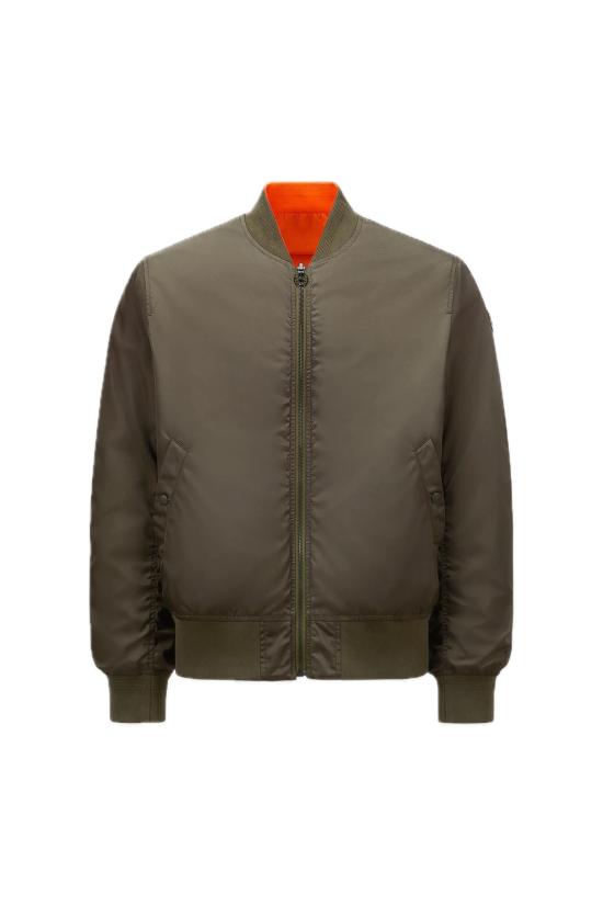 25SS 몽클레어 X 메르세데스 벤츠 봄버 자켓 K14011A00005 M5922833 Green