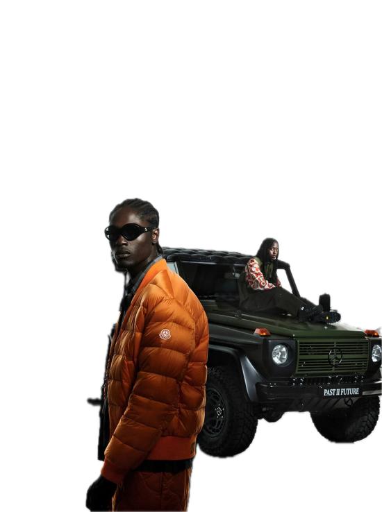 25SS 몽클레어 X 메르세데스 벤츠 봄버 자켓 K14011A00005 M5922833 Green - MONCLER X MERCEDES BENZ