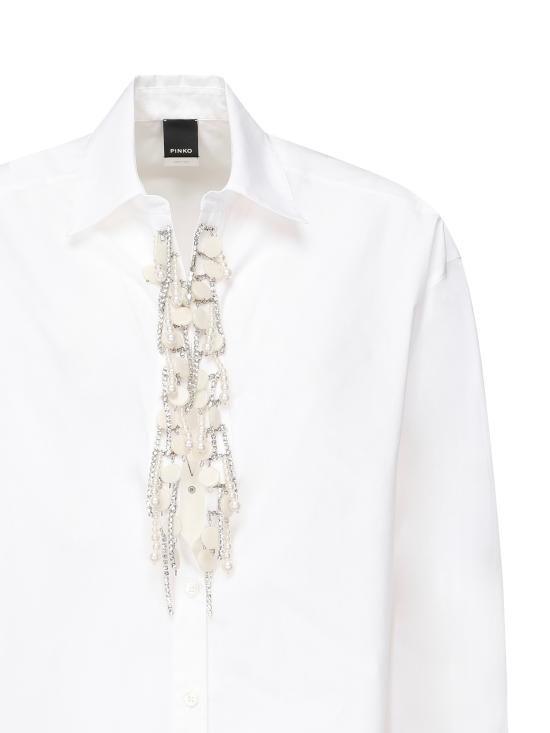 25FW 핑코 블라우스 104708 A2PJZ04 White - PINKO