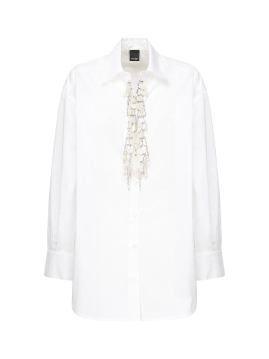 25FW 핑코 블라우스 104708 A2PJZ04 White