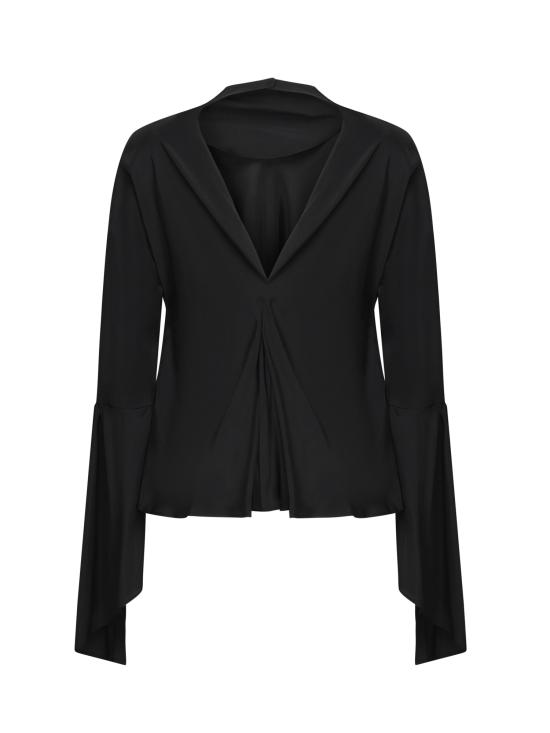 25FW 핑코 긴팔 티셔츠 105625 A2S9Z99 NERO LIMOUSINE - PINKO