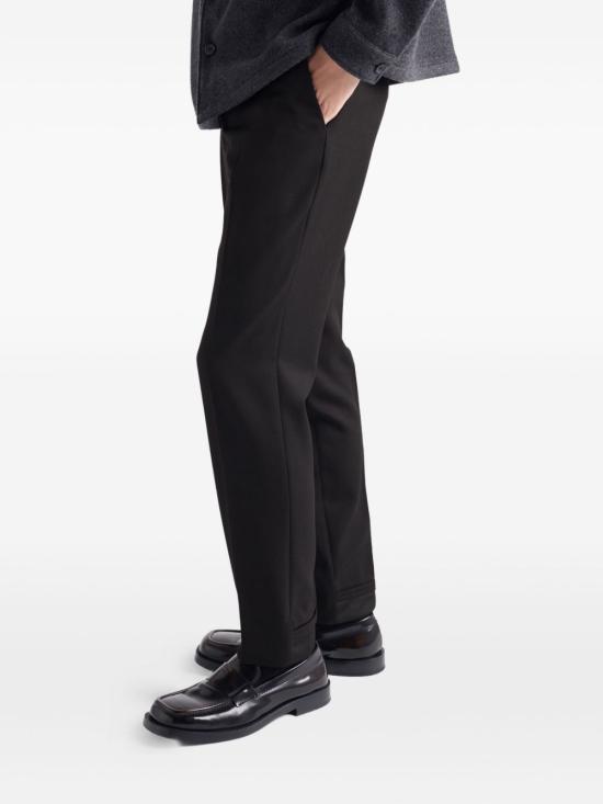 25FW 프라다 스트레이트 팬츠 UP0375SOOO155E F0002 Black - PRADA