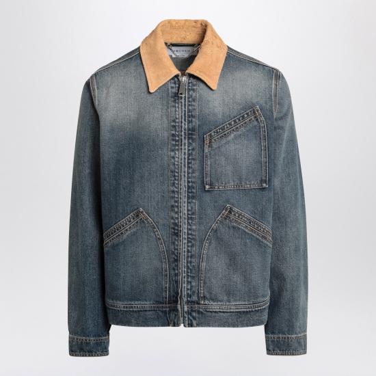 25SS 알렉산더 맥퀸 데님 자켓 809777QTACM Blue