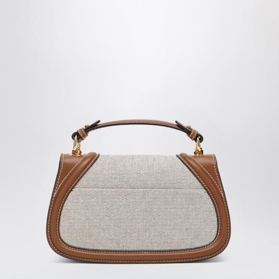 25SS 구찌 미디움 탑 핸들백 815714HAAKF Brown - GUCCI