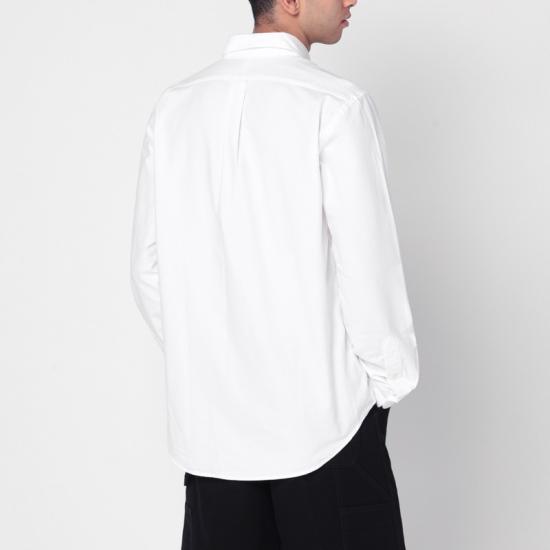  폴로 랄프로렌 컬러 포니 자수 커스텀 핏 버튼 다운 셔츠  710792041001CO White - POLO RALPH LAUREN