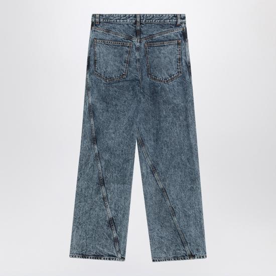 25SS 알라이아 데님 팬츠 AA9P1161T535ADE Blue - ALAIA