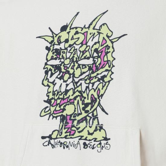  브레인데드 후드 티셔츠 BDS25T090044CO Blue - BRAIN DEAD