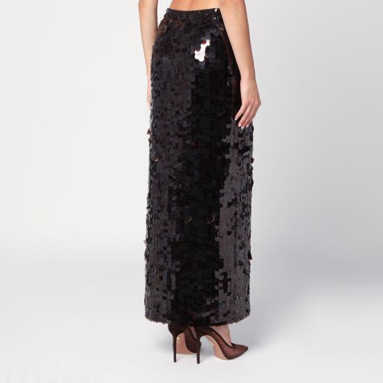 25FW 파로쉬 롱 스커트 D621541NY Black - PAROSH
