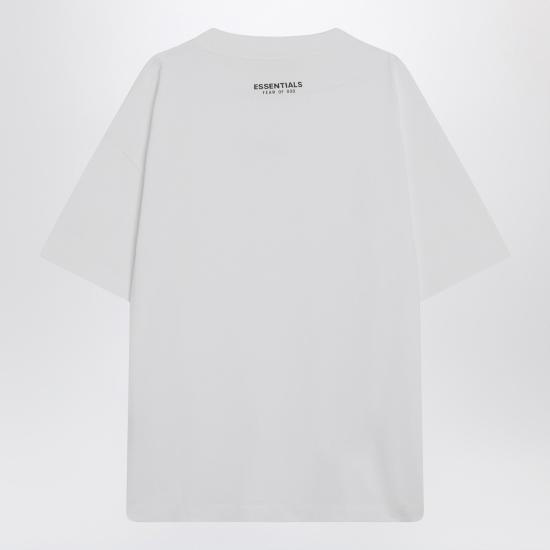 25FW 피어오브갓 긴팔 티셔츠 125SP254284F White - FEAR OF GOD
